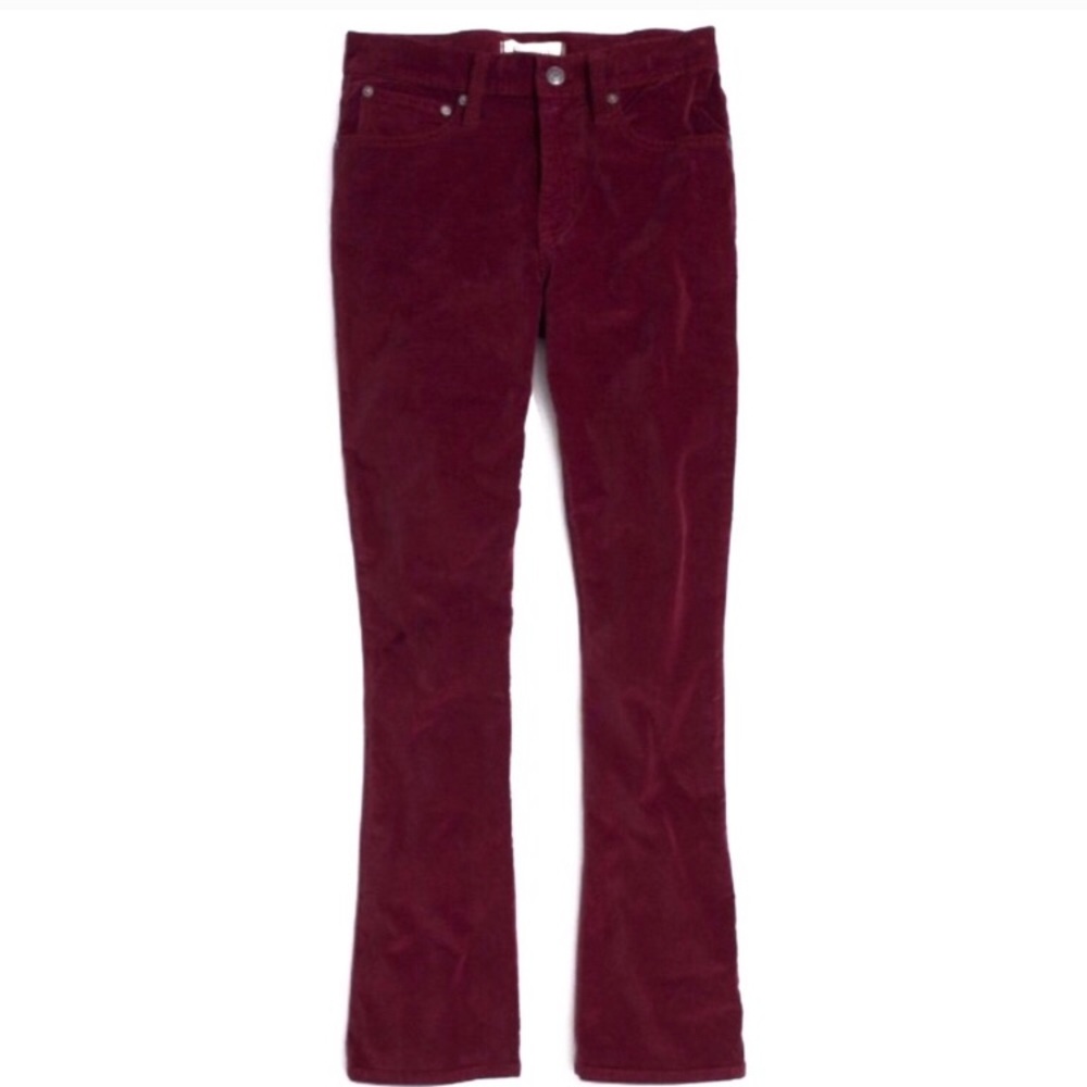 Madewell Cali Demi-Boot Jeans: Corduroy Edition
